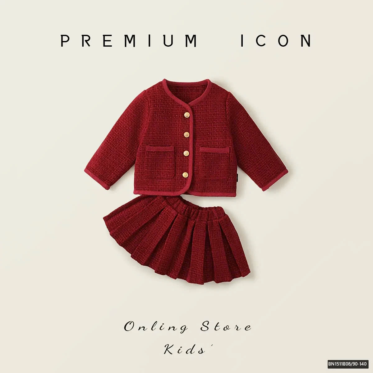 SÉT DẠ ĐỎ DIỆN TẾT PREMIUM