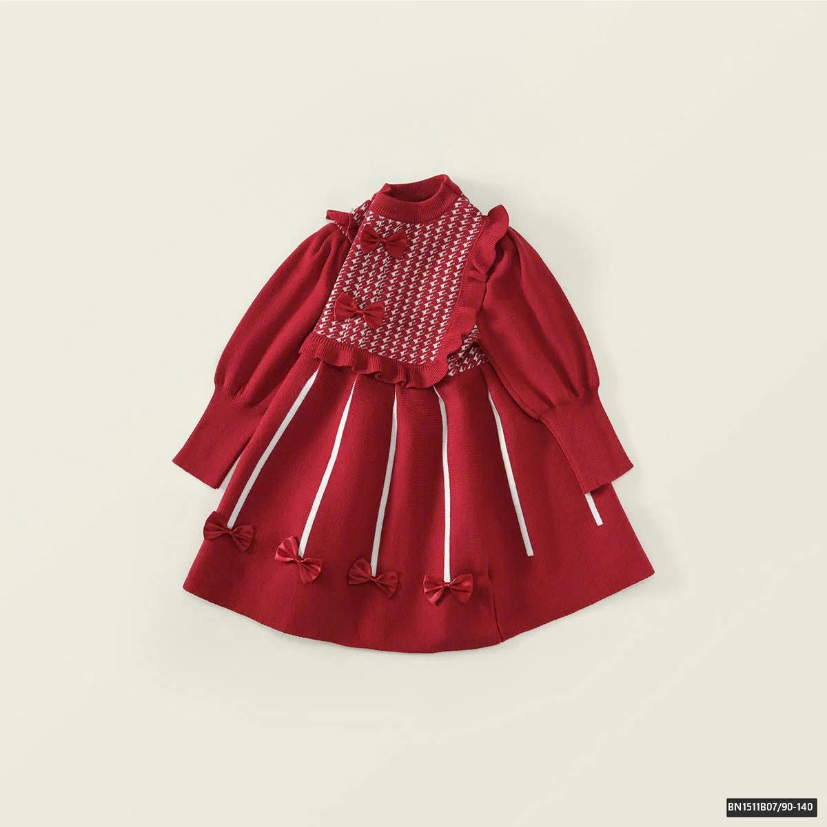 ĐẦM LEN ĐỎ PREMIUM