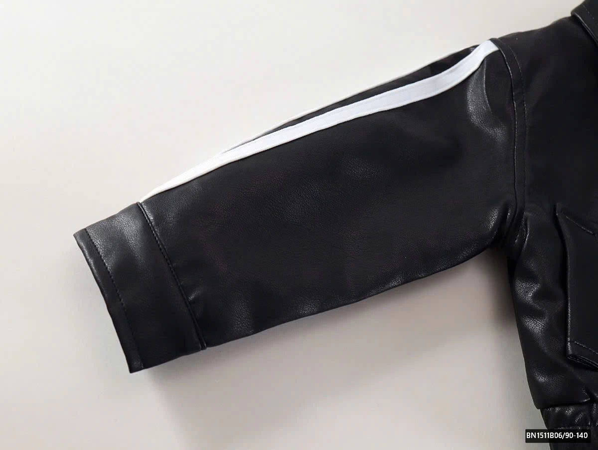 ÁO KHOÁC DA TAY KẺ PREMIUM