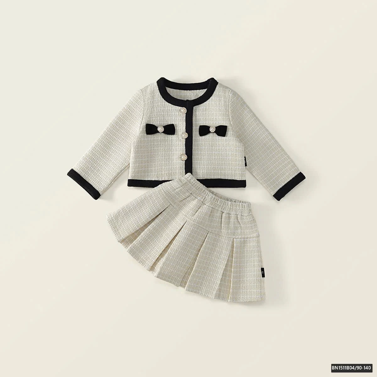 SÉT DẠ KEM VIỀN ĐEN PREMIUM