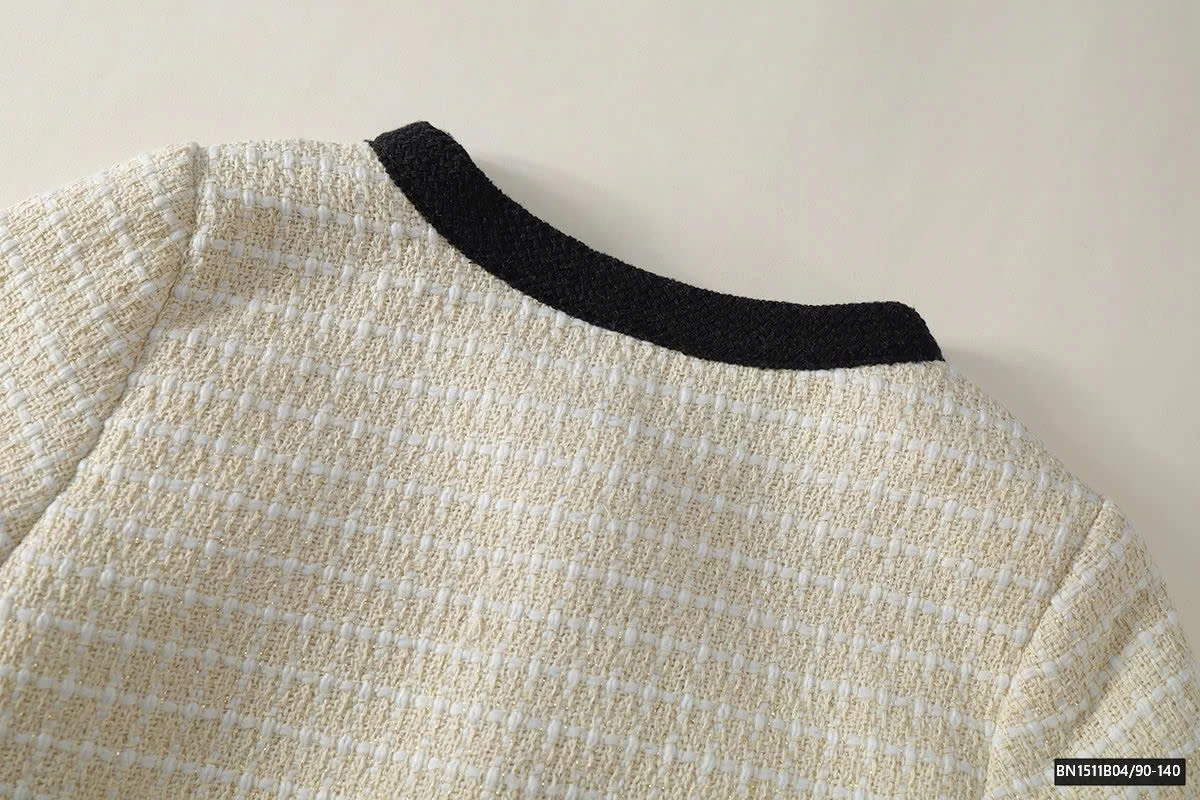 SÉT DẠ KEM VIỀN ĐEN PREMIUM