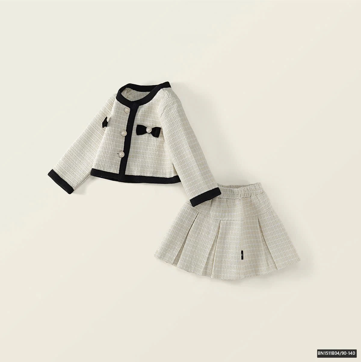 SÉT DẠ KEM VIỀN ĐEN PREMIUM