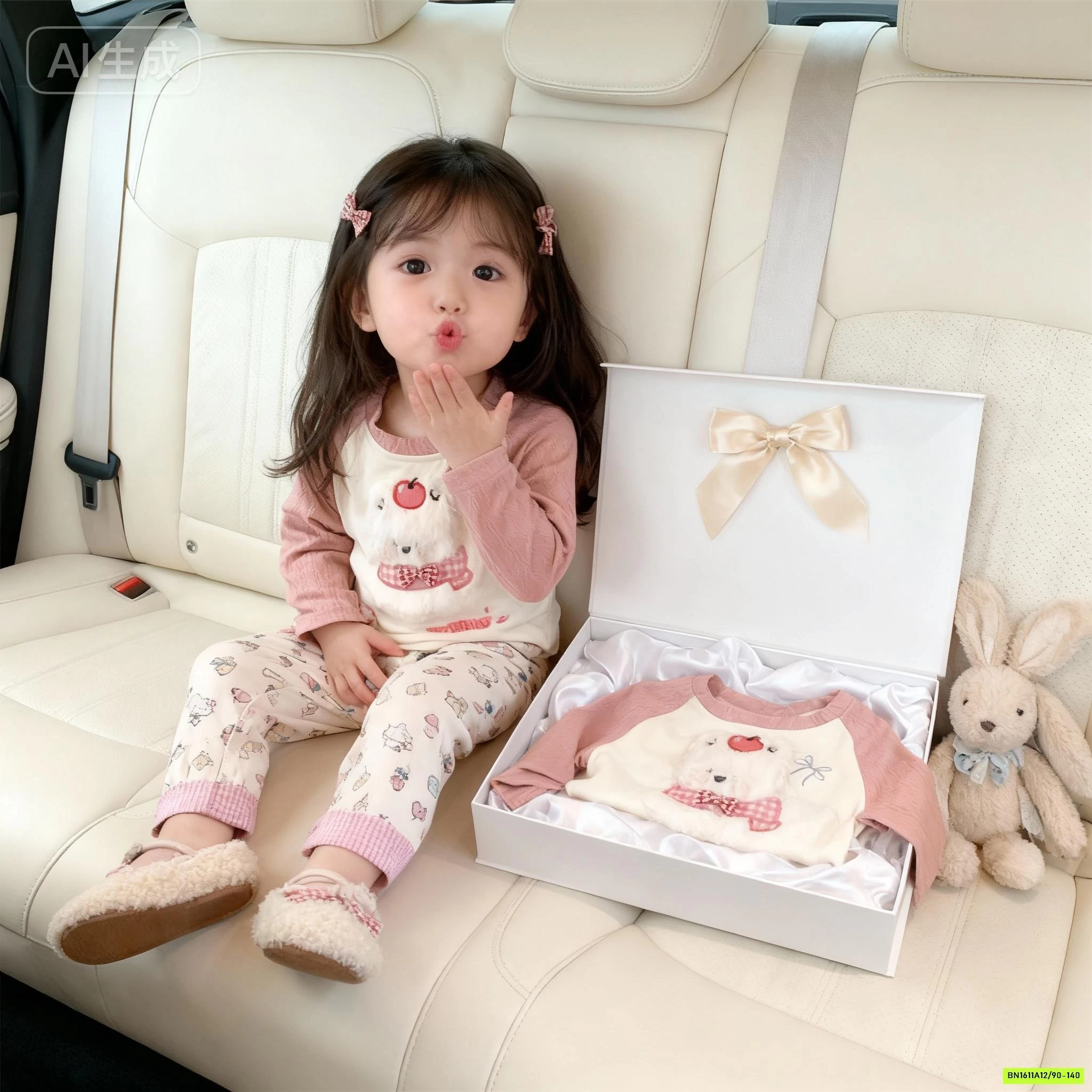 SÉT ÁO PHỐI MÀU TAY MIX QUẦN KITTY NINGLI