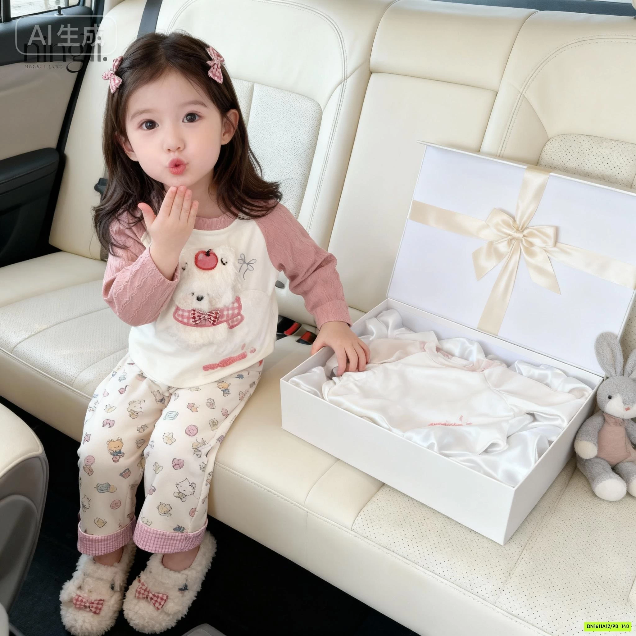 SÉT ÁO PHỐI MÀU TAY MIX QUẦN KITTY NINGLI