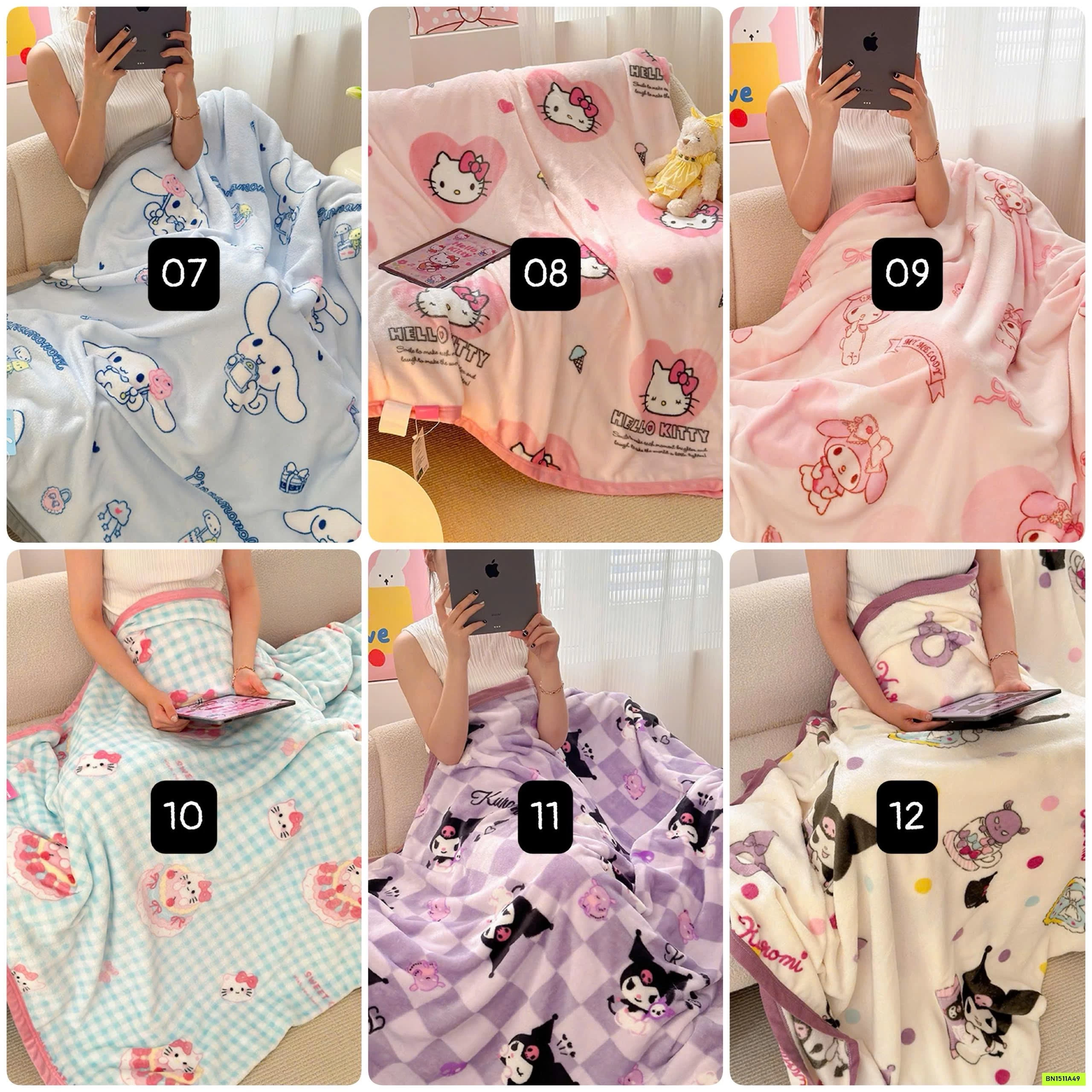 CHĂN BĂNG LÔNG DỄ THƯƠNG