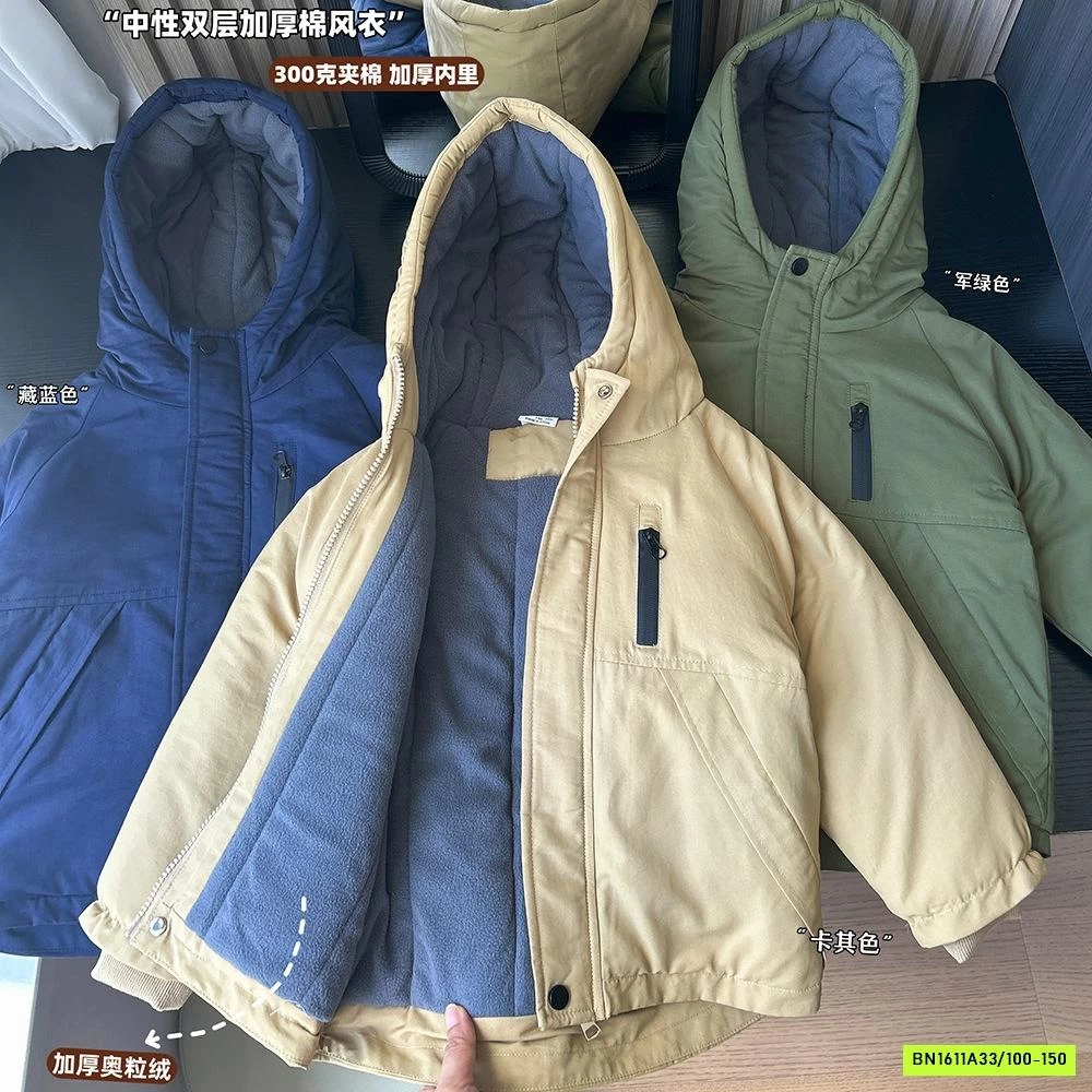 KHOÁC PARKA LÓT LÔNG KACADY