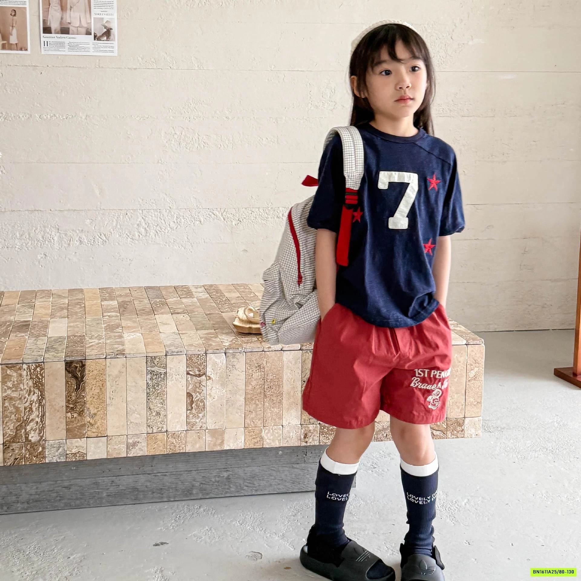 SHORT PHỐI MÀU ADBABY