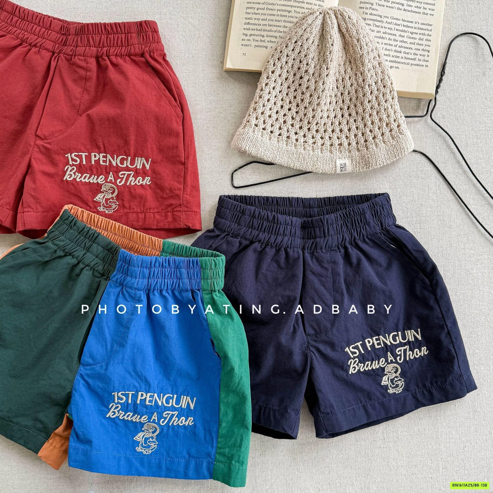 SHORT PHỐI MÀU ADBABY