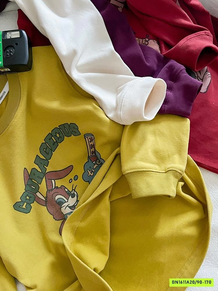 ÁO NỈ MỎNG IN HÌNH 25F020 AMBB