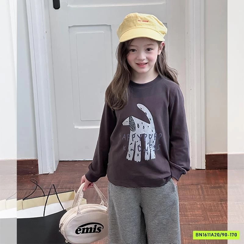 ÁO NỈ MỎNG IN HÌNH 25F020 AMBB