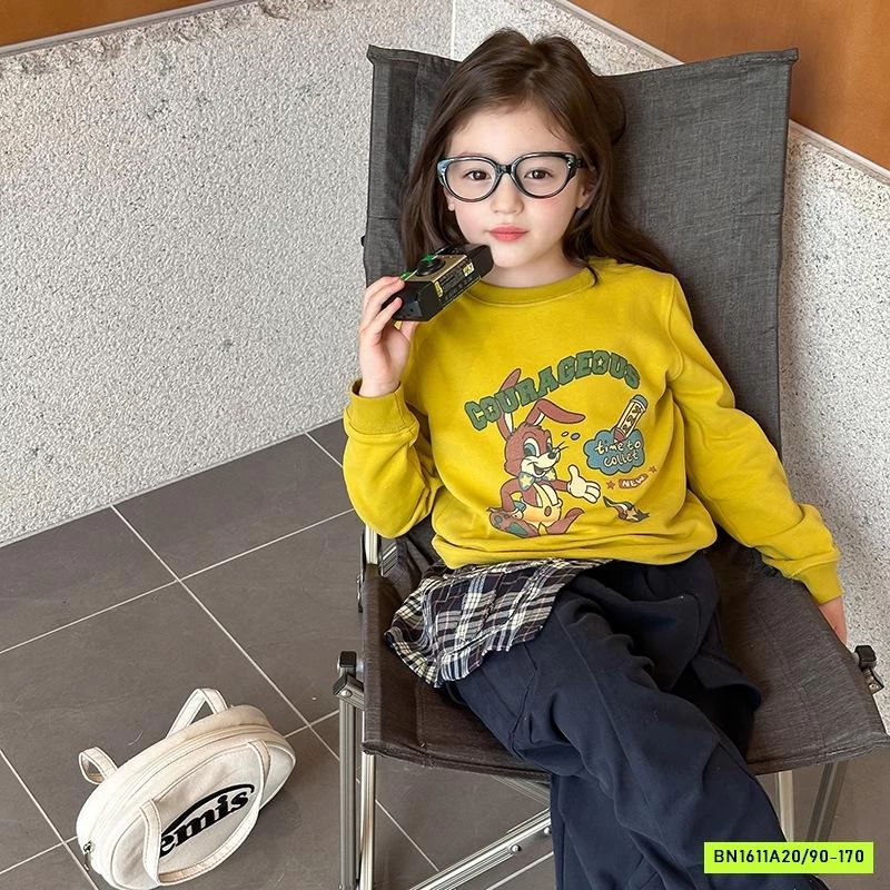 ÁO NỈ MỎNG IN HÌNH 25F020 AMBB