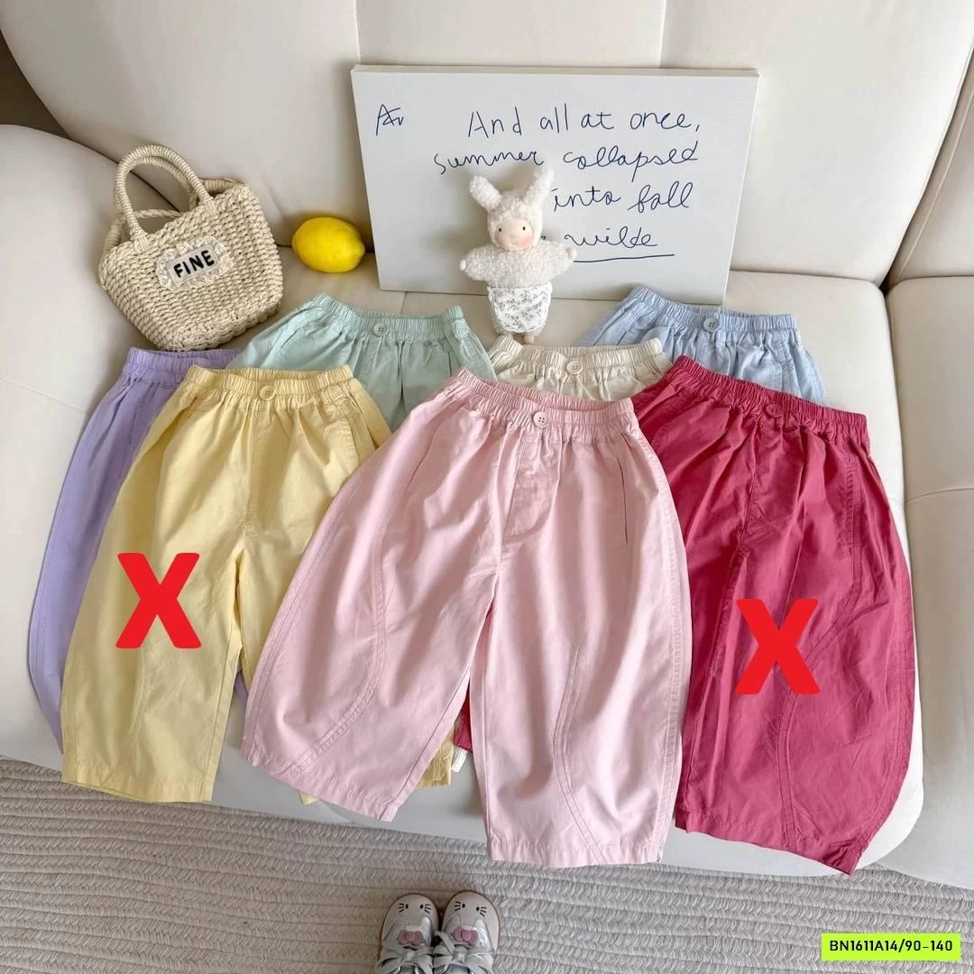 BAGGY THÔ MỀM TRƠN MÀU NINGLI