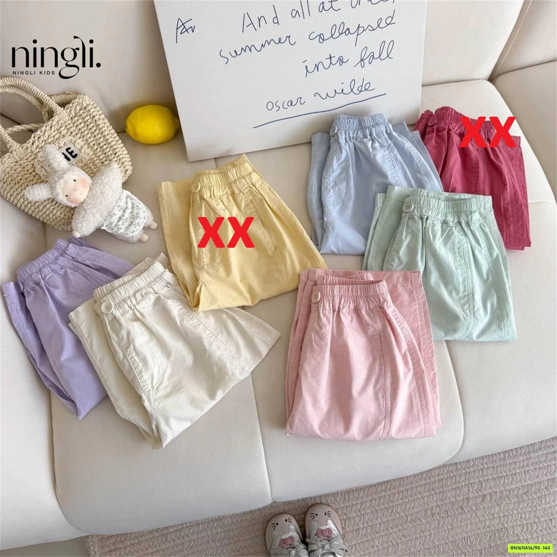 BAGGY THÔ MỀM TRƠN MÀU NINGLI