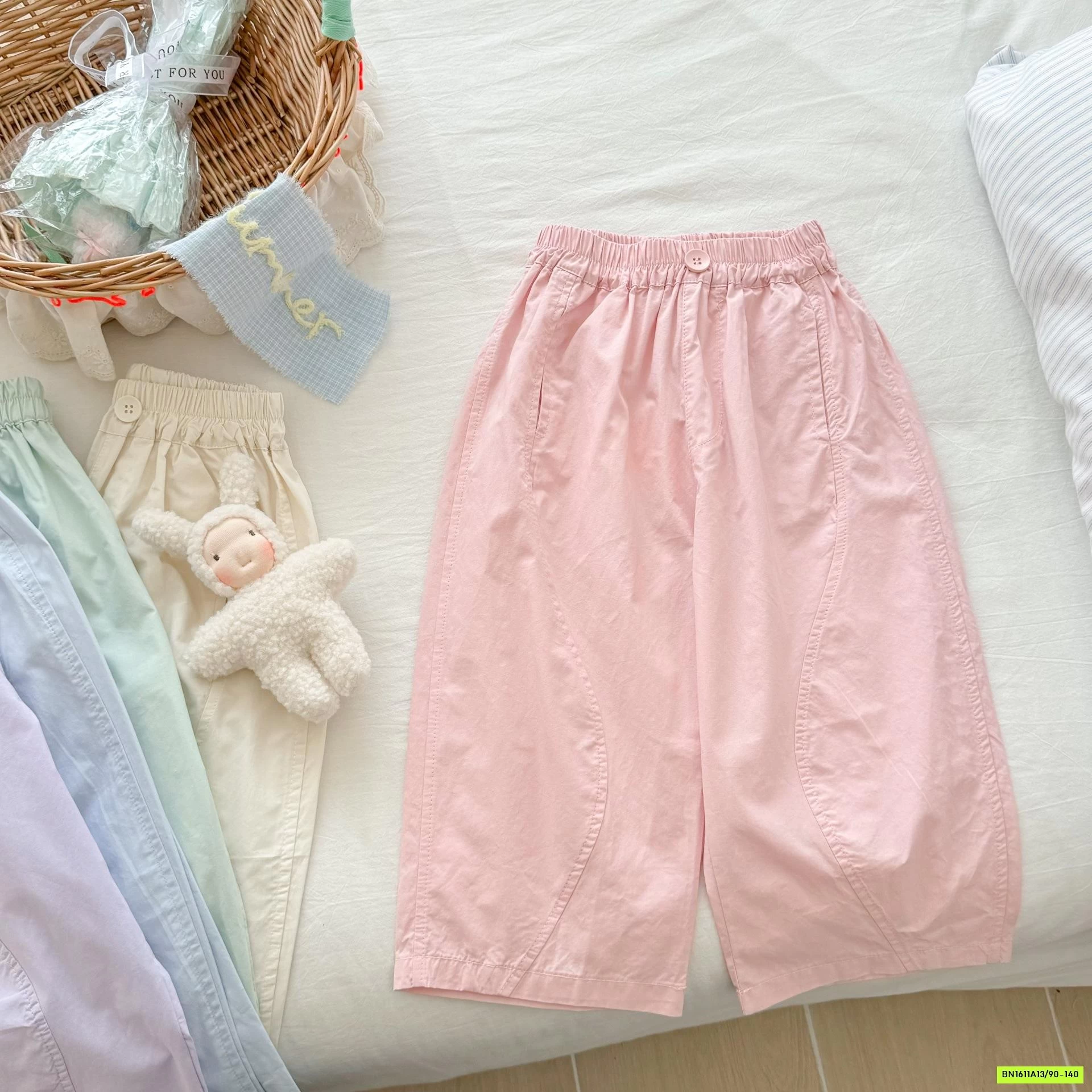 BAGGY GIÓ NINGLI TRƠN MÀU