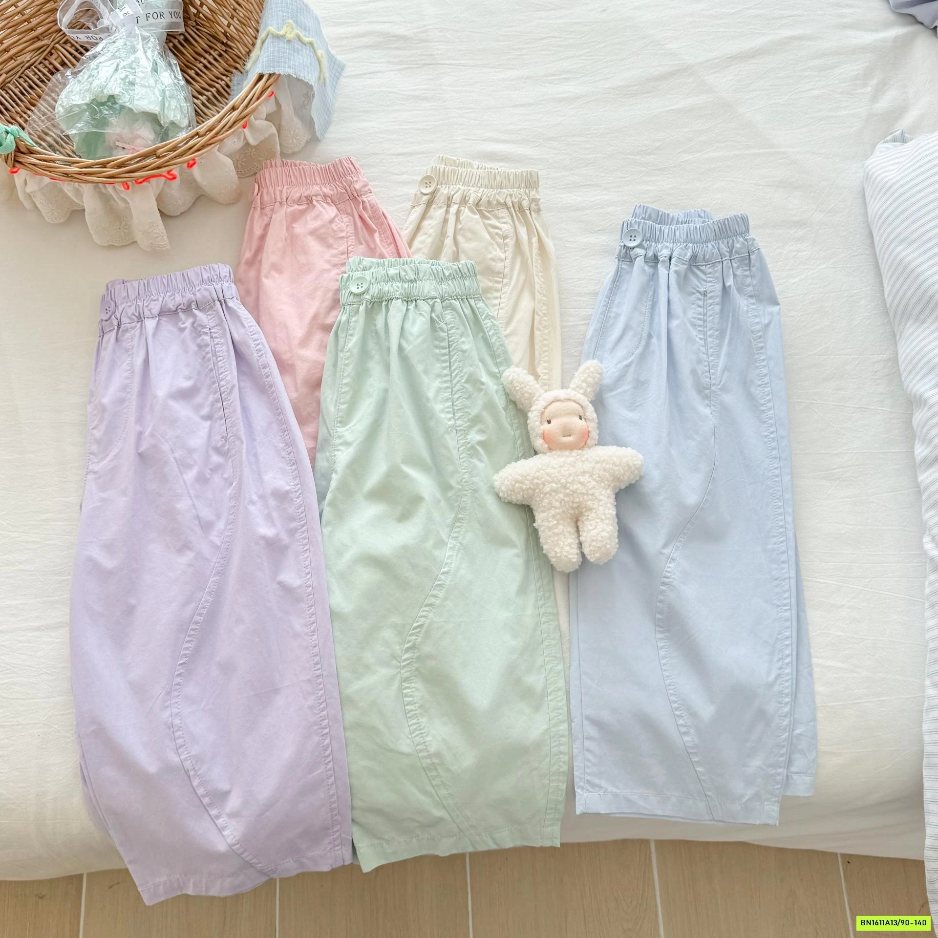 BAGGY GIÓ NINGLI TRƠN MÀU