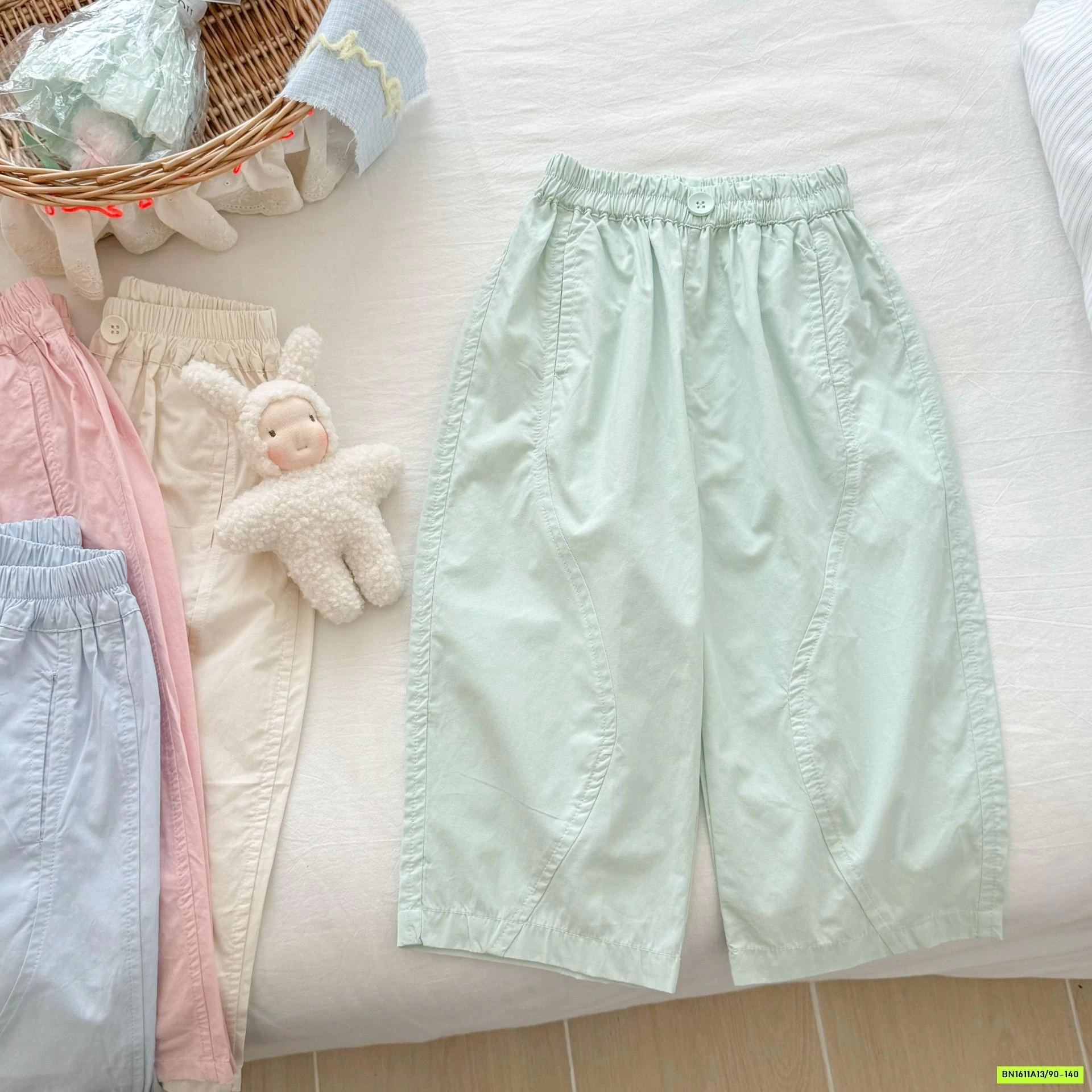 BAGGY GIÓ NINGLI TRƠN MÀU