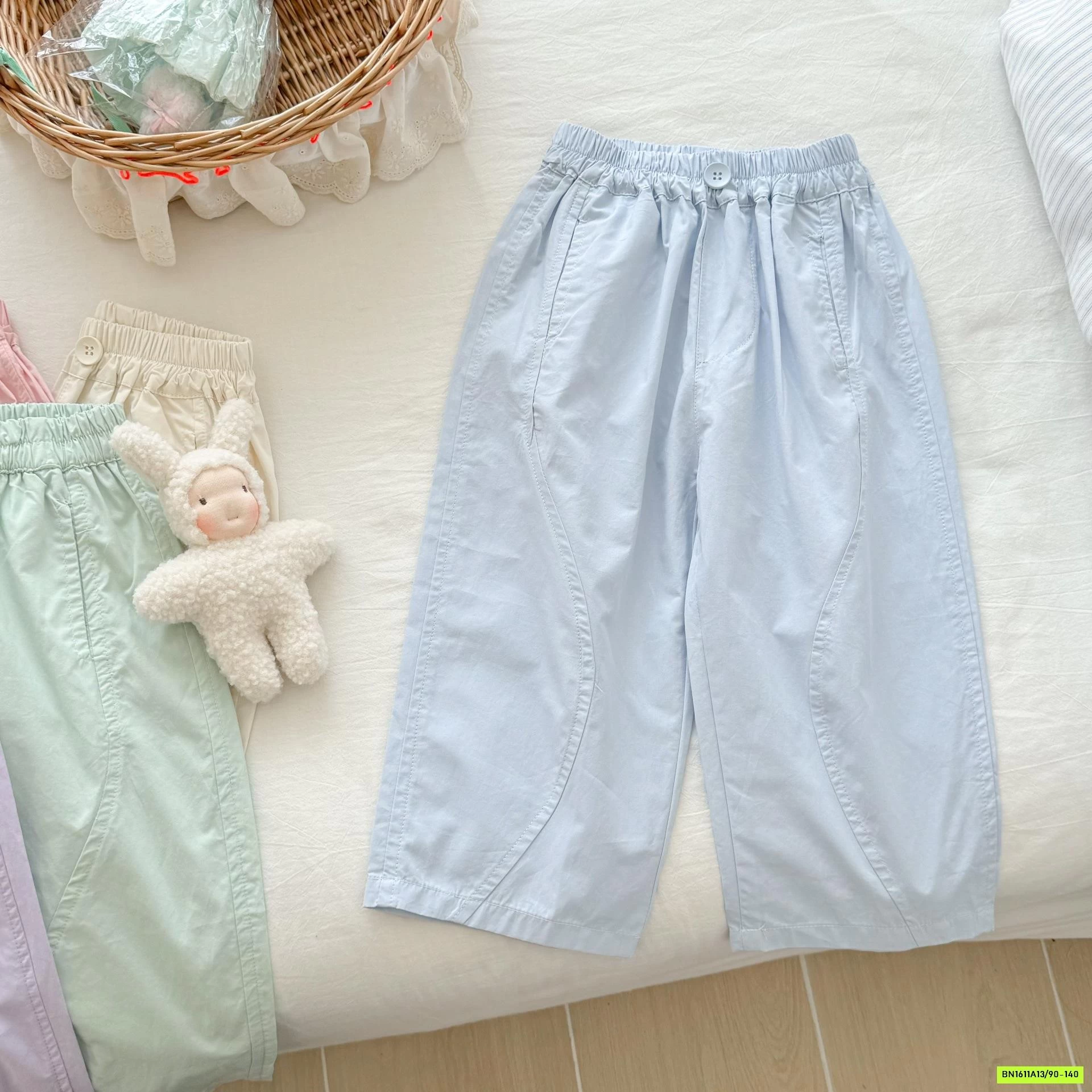 BAGGY GIÓ NINGLI TRƠN MÀU