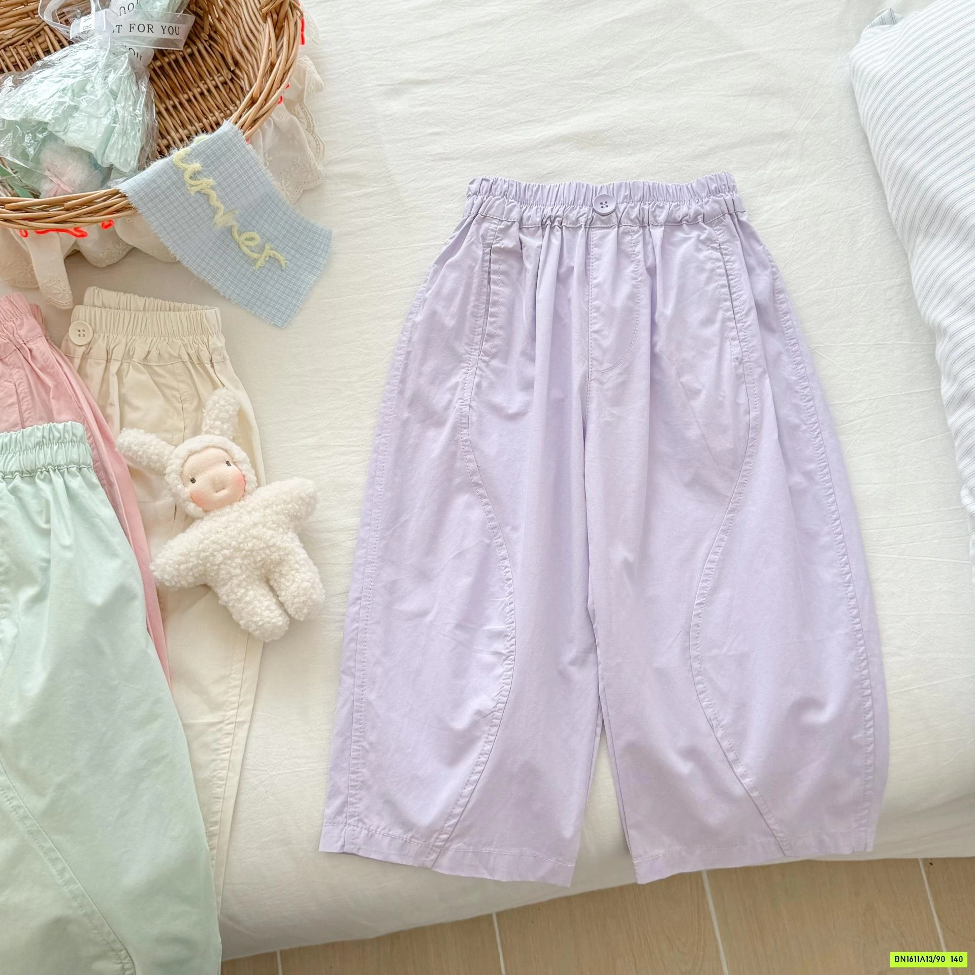 BAGGY GIÓ NINGLI TRƠN MÀU