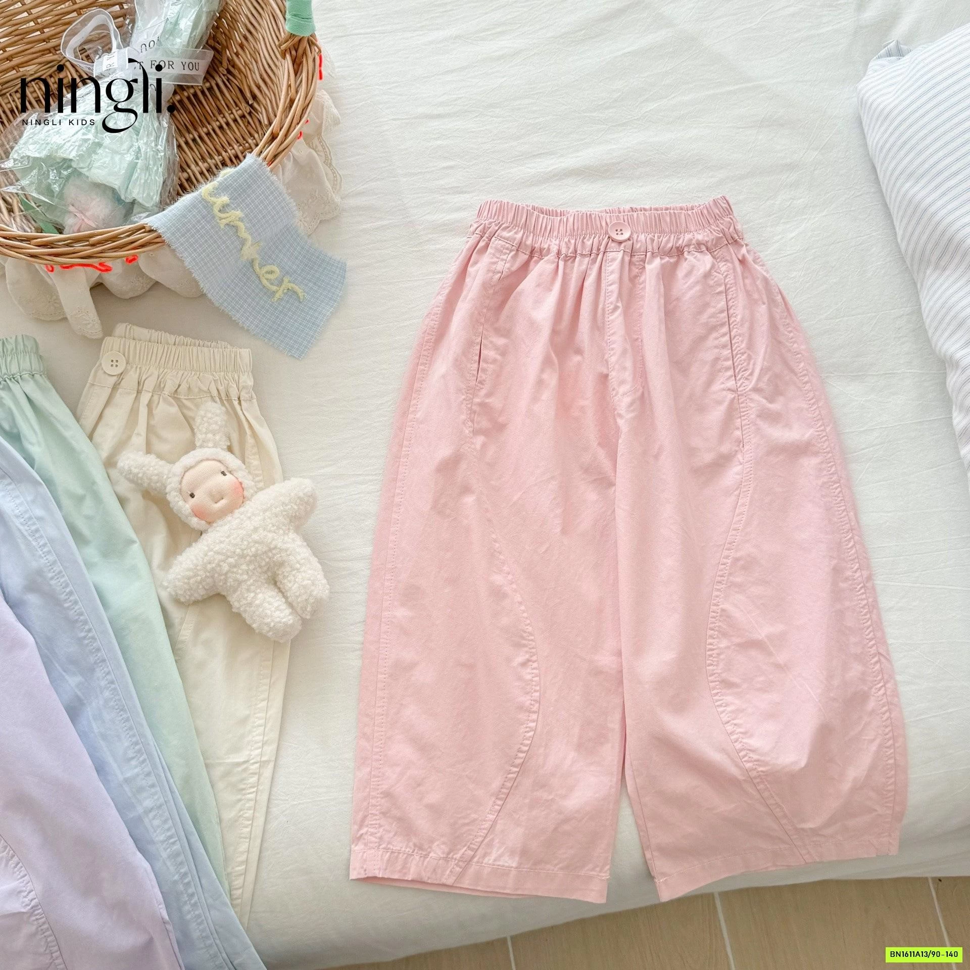 BAGGY GIÓ NINGLI TRƠN MÀU