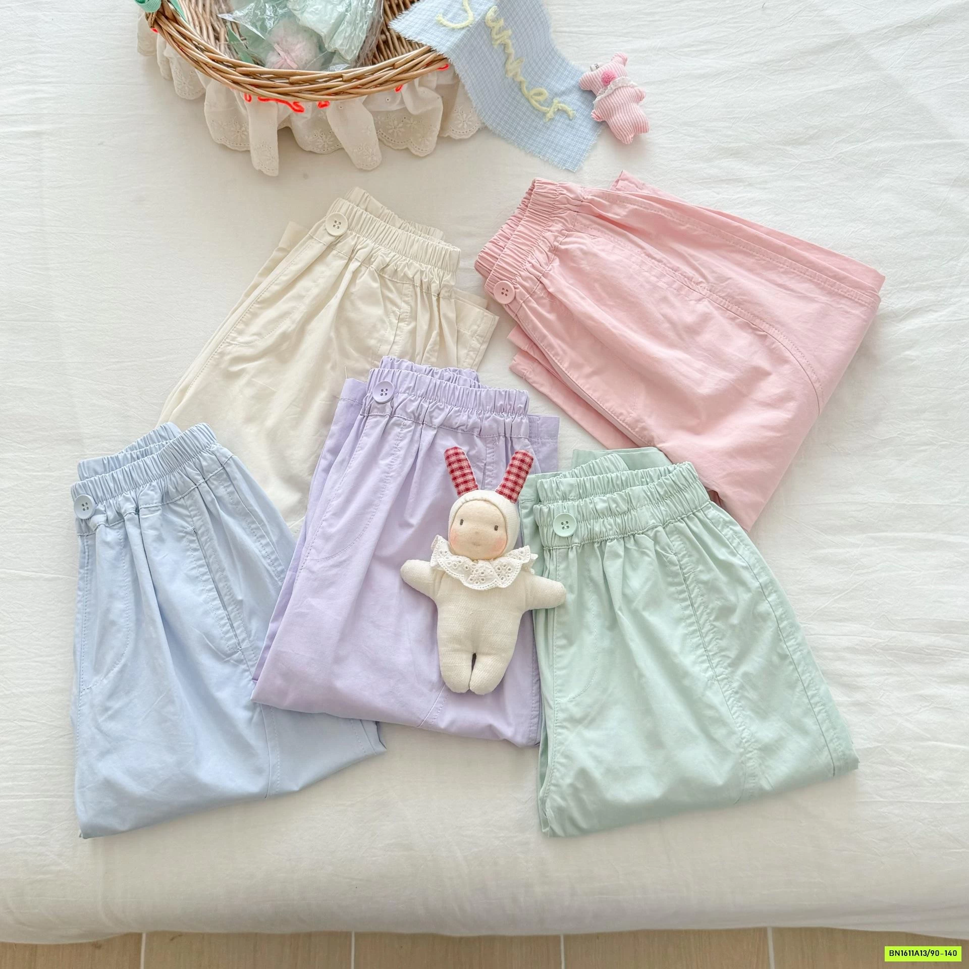 BAGGY GIÓ NINGLI TRƠN MÀU