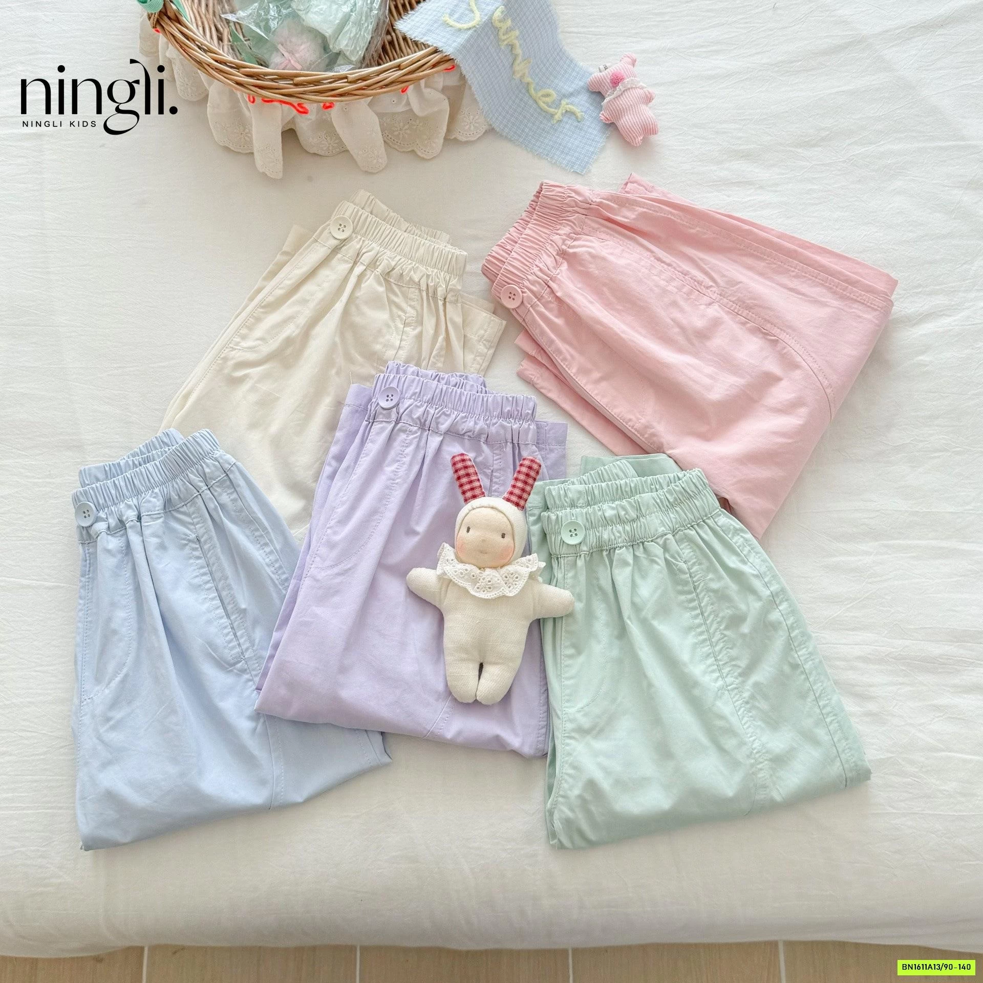 BAGGY GIÓ NINGLI TRƠN MÀU