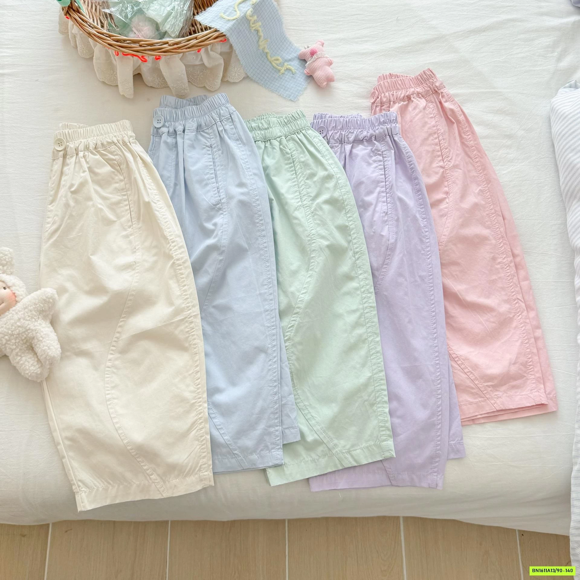 BAGGY GIÓ NINGLI TRƠN MÀU