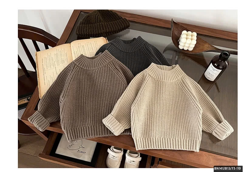 ÁO LEN DỆT CỔ TRON