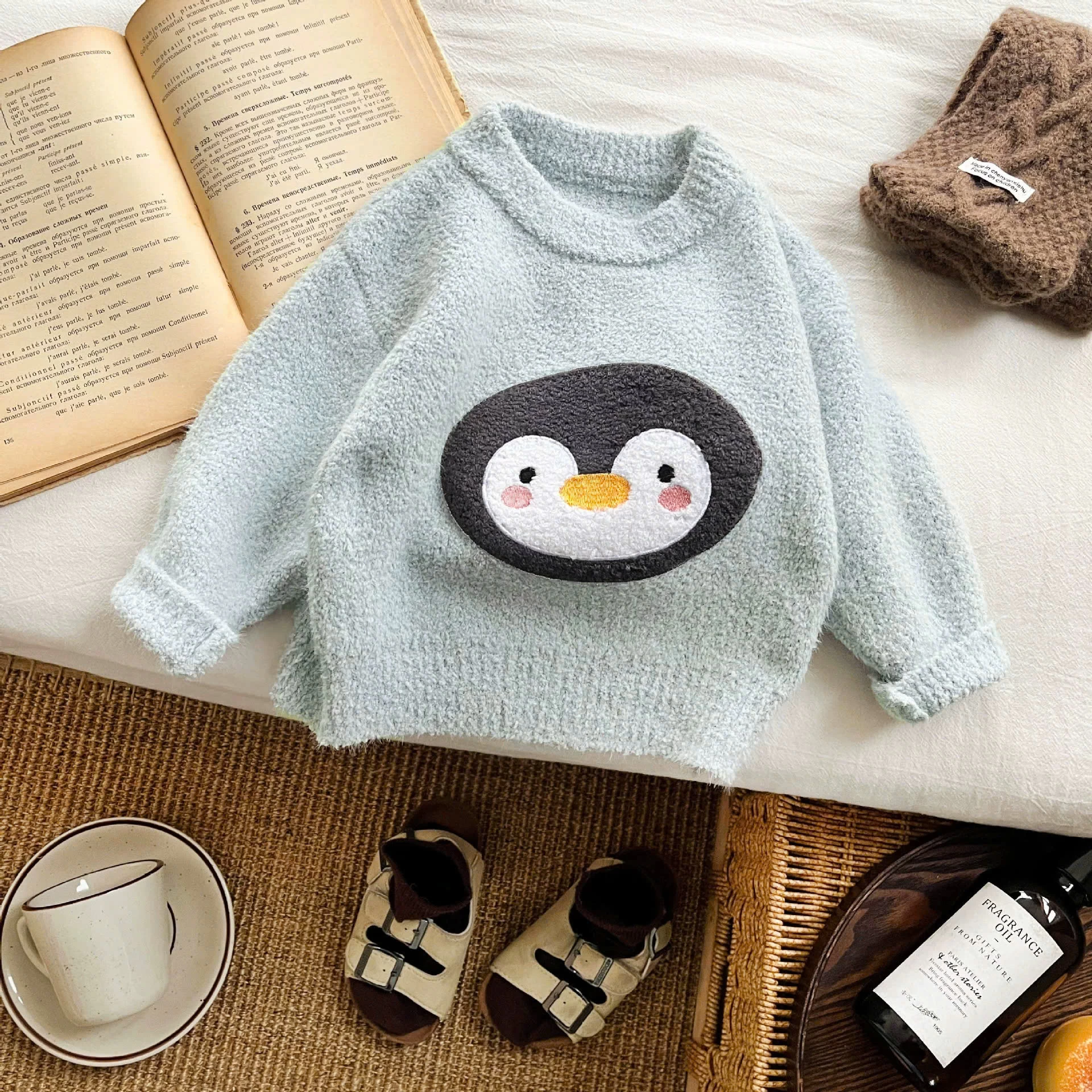 ÁO LEN LÔNG ĐỘNG VẬT SZ NHÍ