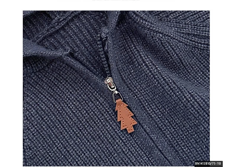 ÁO HOODIE LEN DỆT KÉO KHÓA SZ NHÍ