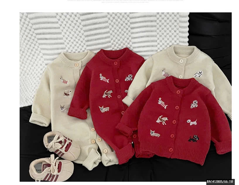 SÉT LEN THÊU HÌNH ĐỘNG VẬT NHÍ