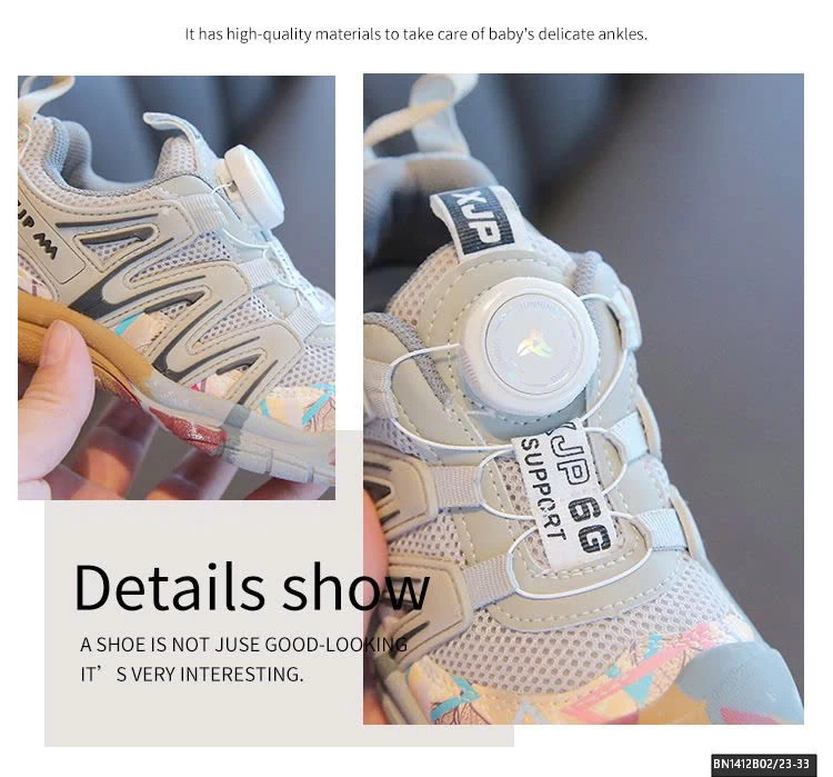 GIÀY THỂ THAO LƯỚI KHÓA VẶN