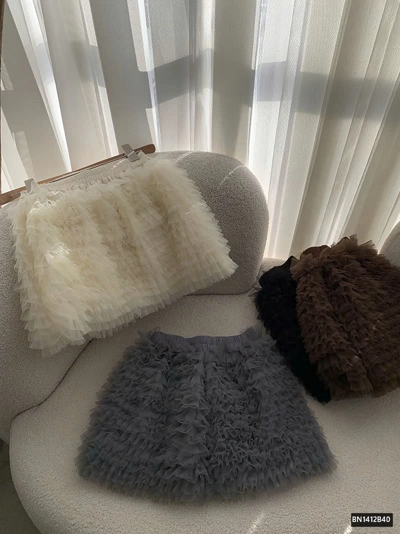 CHÂN VÁY VOAN TẦNG NỮ