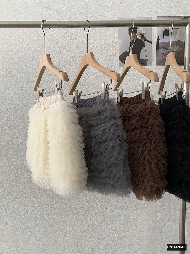 CHÂN VÁY VOAN TẦNG NỮ