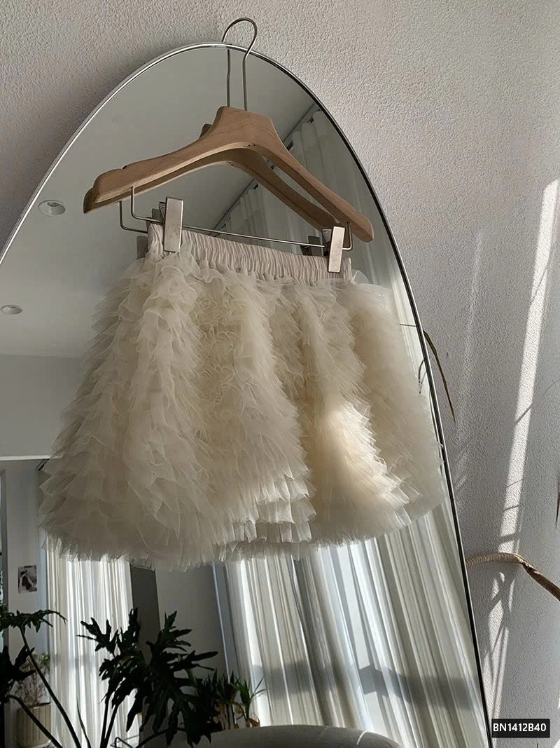 CHÂN VÁY VOAN TẦNG NỮ