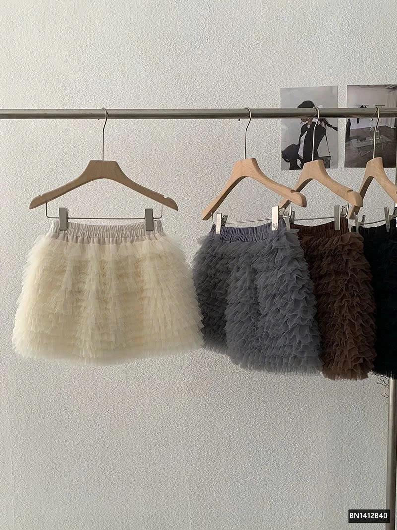 CHÂN VÁY VOAN TẦNG NỮ