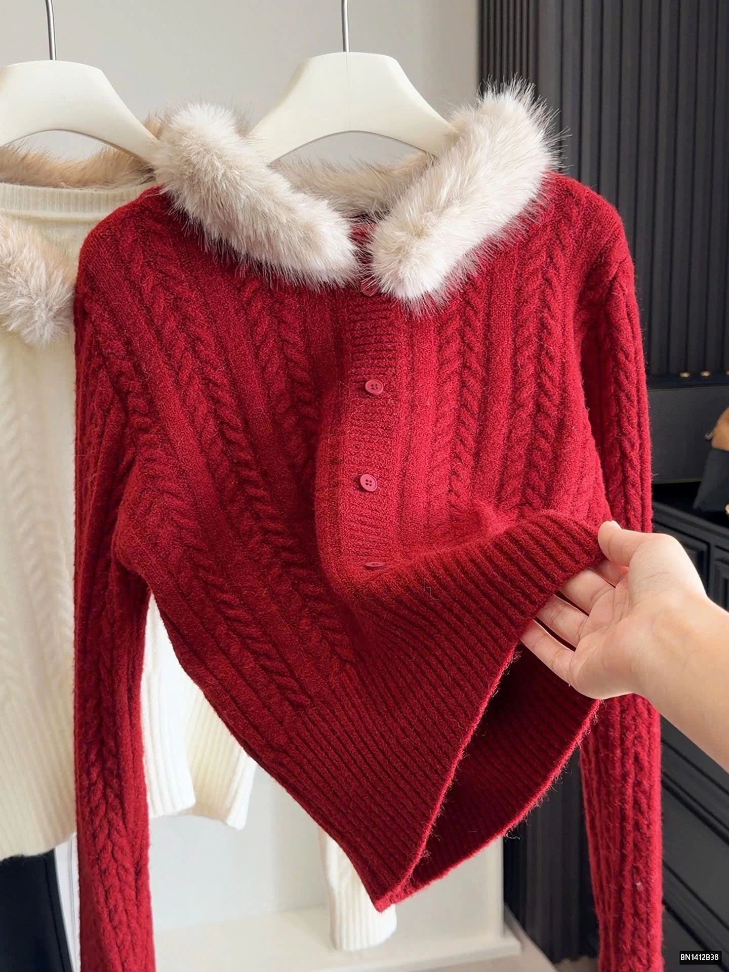 ÁO LEN CỔ LÔNG SANG CHẢNH