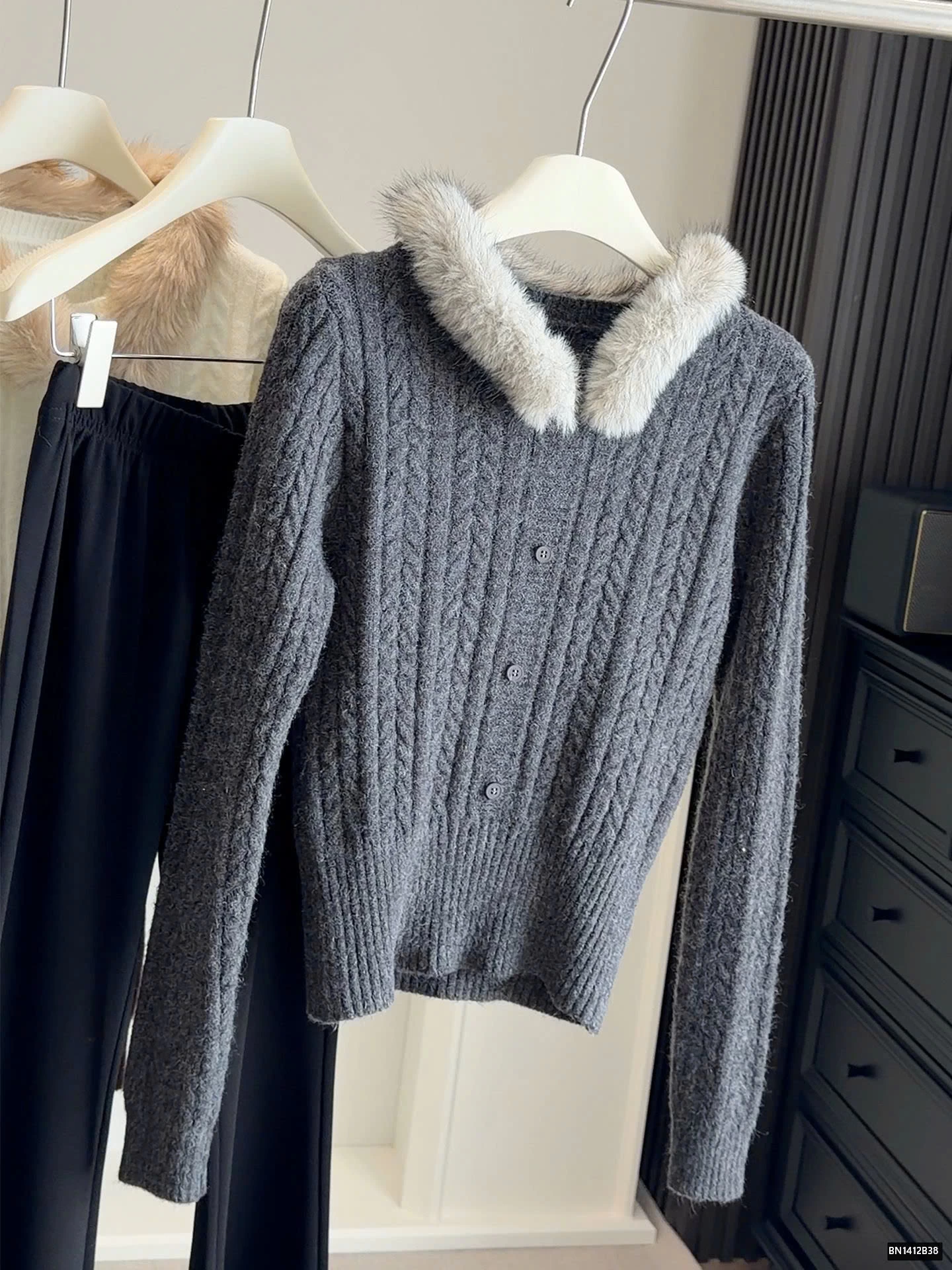 ÁO LEN CỔ LÔNG SANG CHẢNH