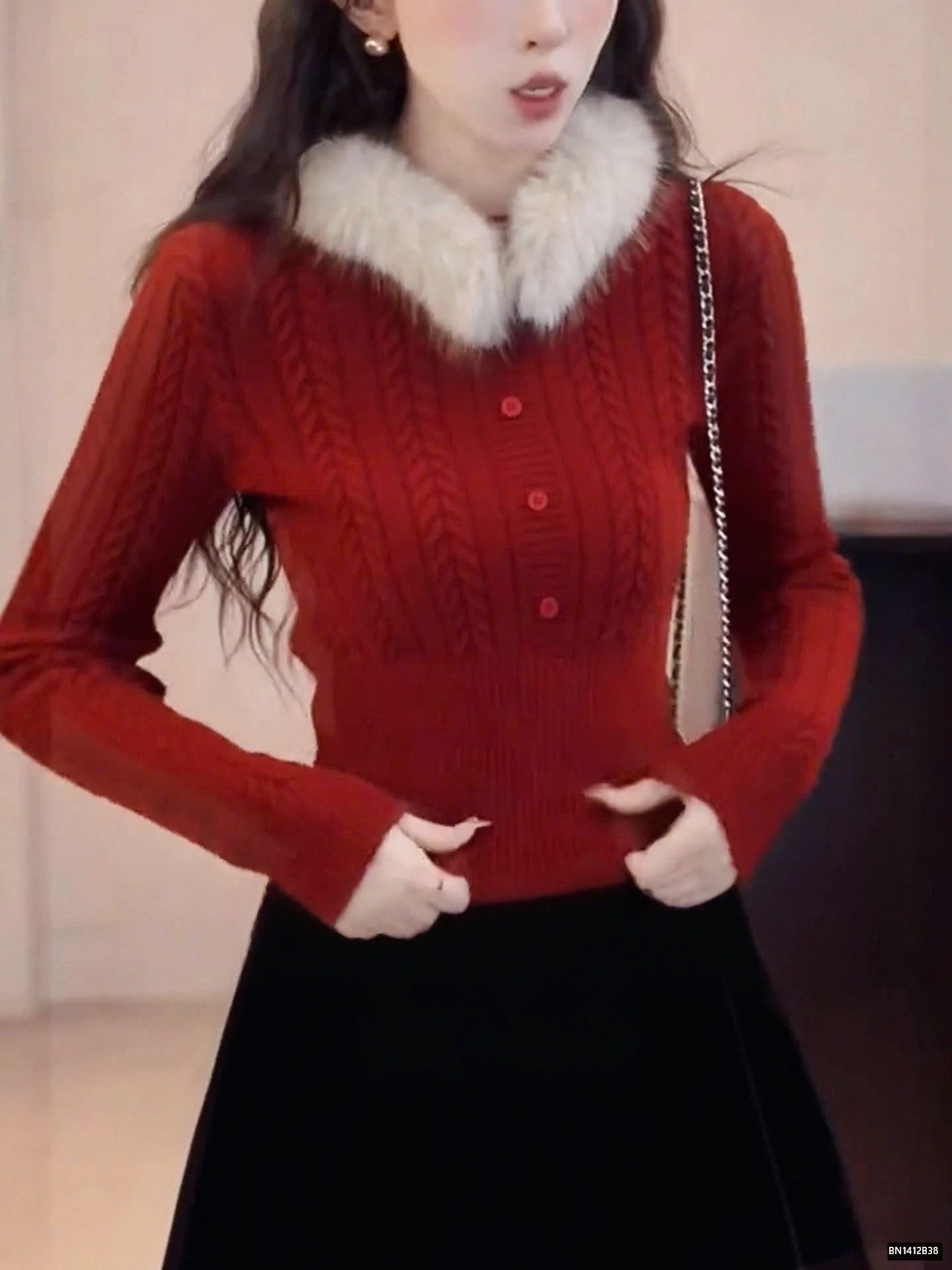 ÁO LEN CỔ LÔNG SANG CHẢNH