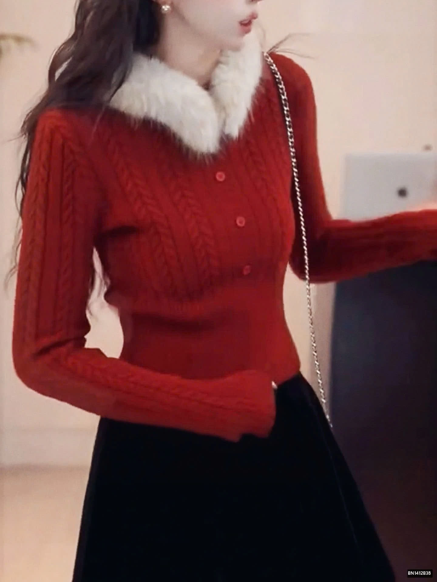 ÁO LEN CỔ LÔNG SANG CHẢNH