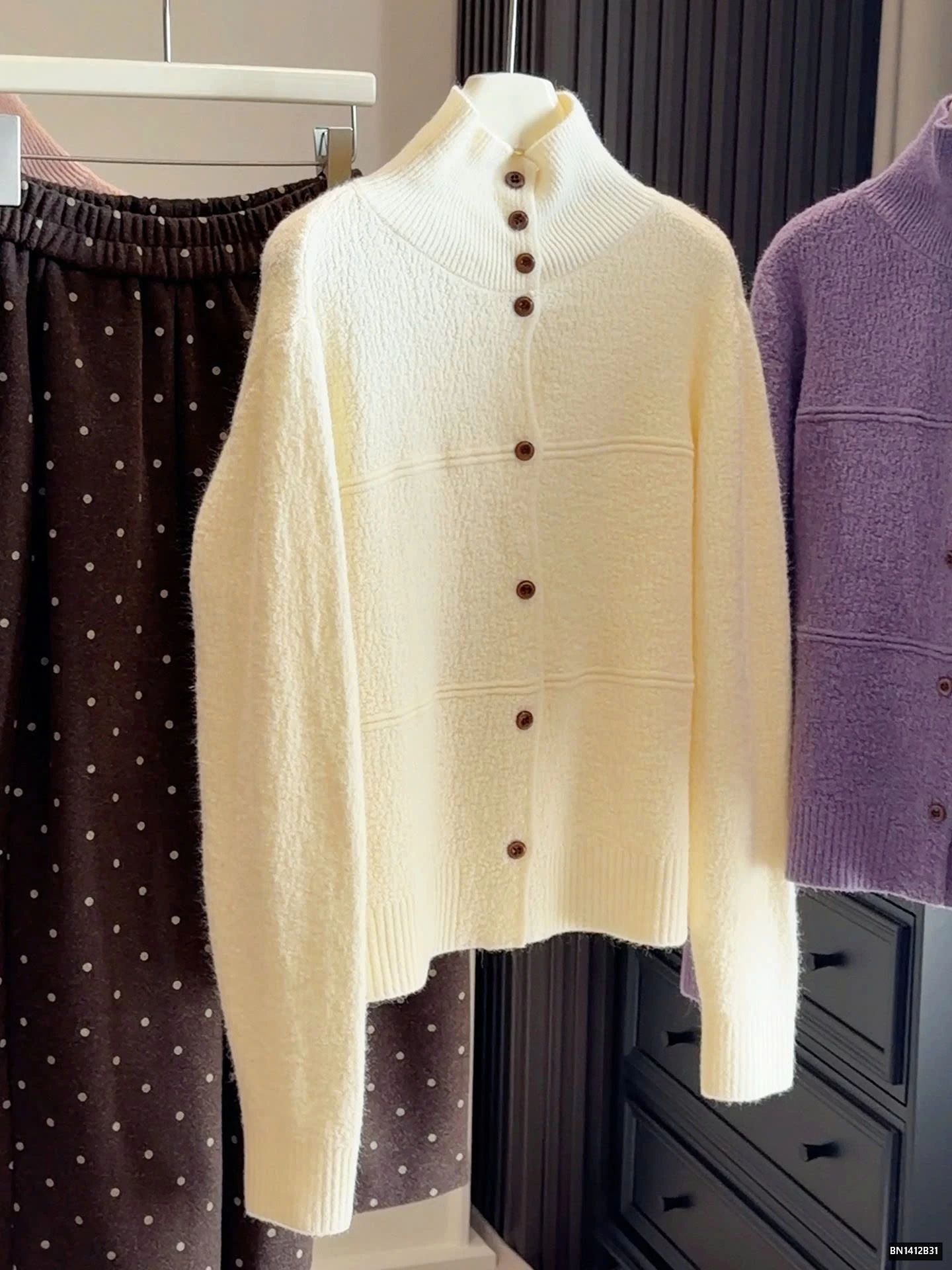 ÁO KHOÁC LEN LÔNG ANNA