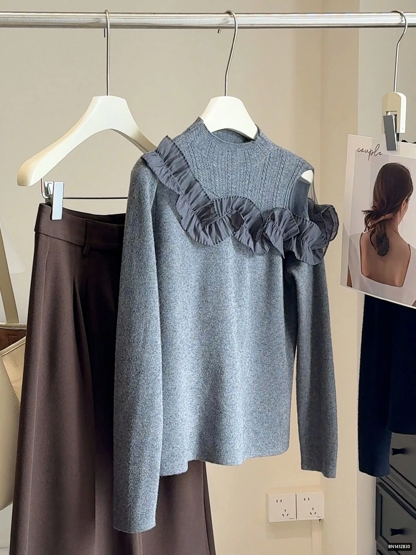 ÁO LEN ANNA PHỐI BÈO