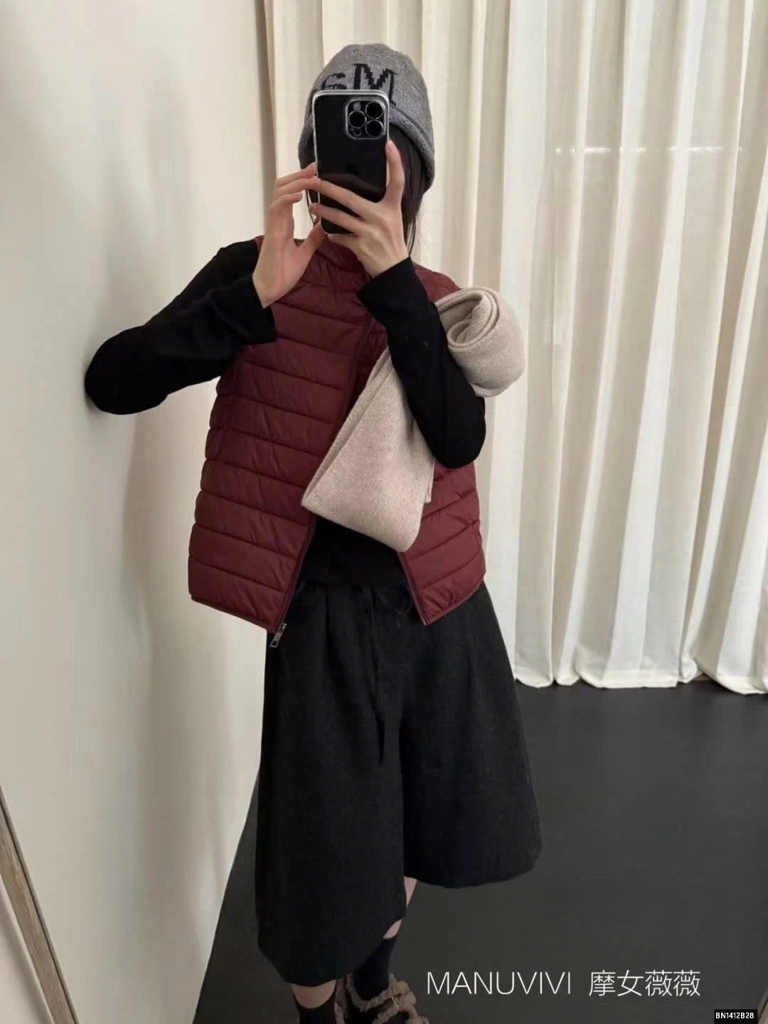 ÁO GILE PHAO NỮ TRƠN MÀU BASIC