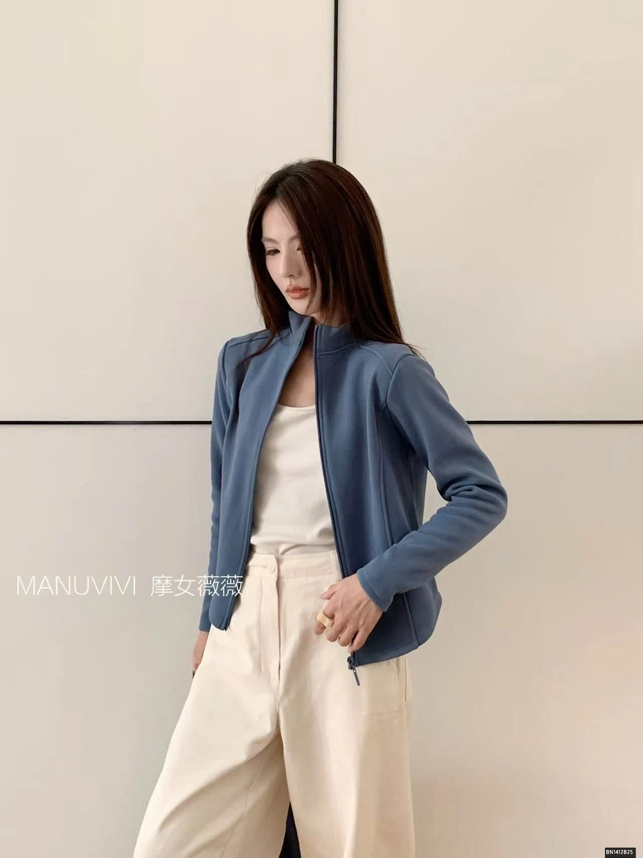 ÁO KHOÁC NỈ BÔNG 2 LỚP DÁNG THỂ THAO