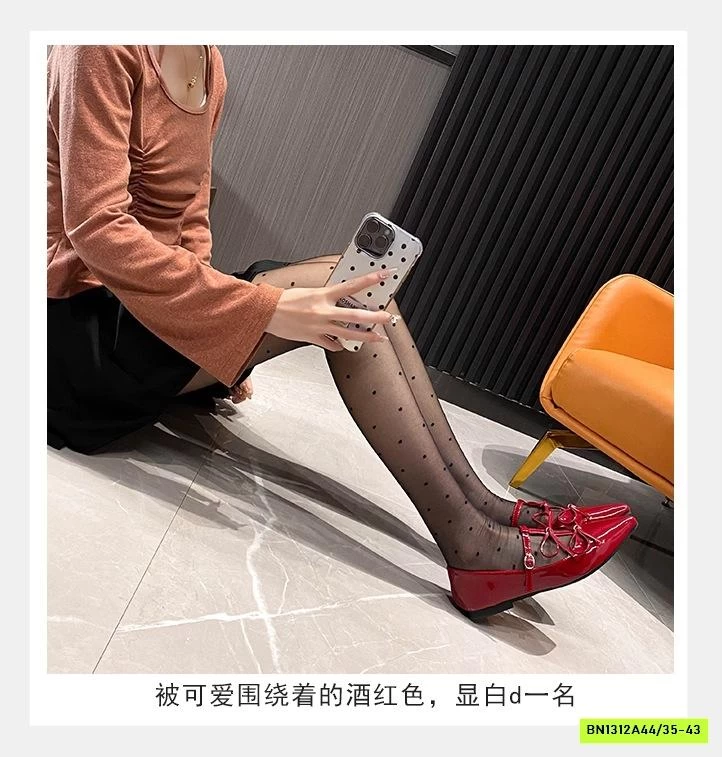 GIÀY ĐỎ MŨI NHỌN NỮ