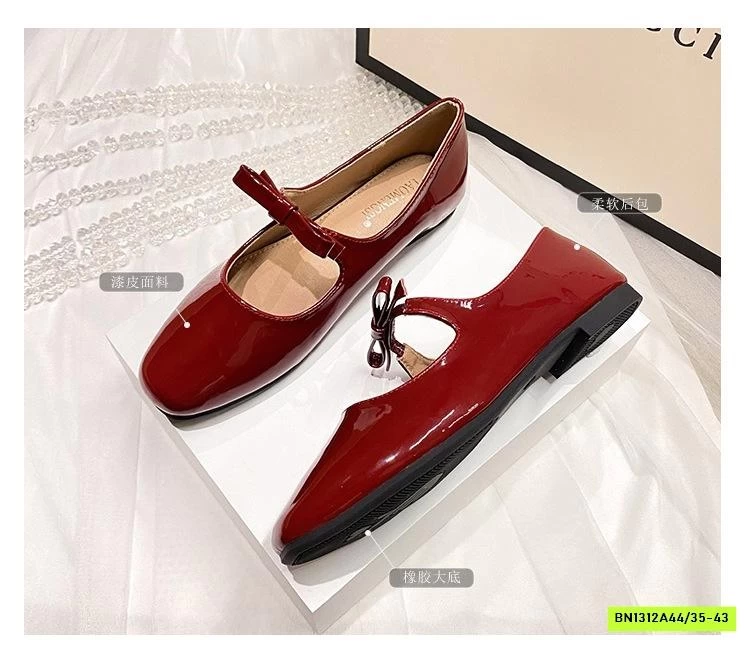 GIÀY ĐỎ MŨI NHỌN NỮ