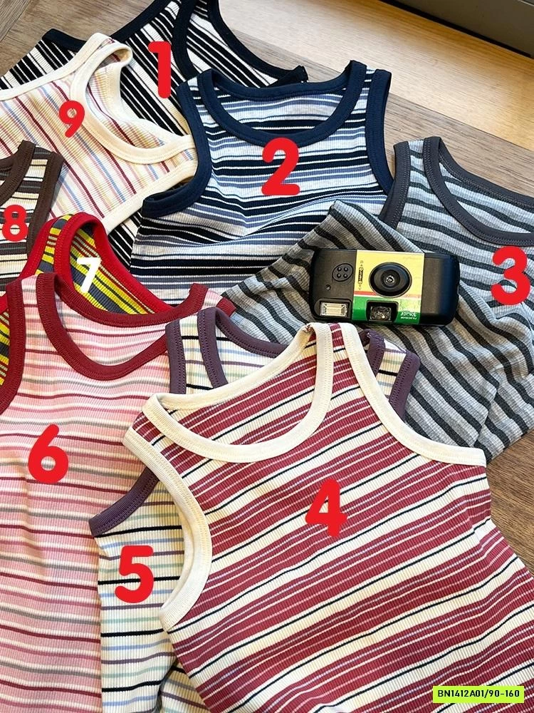 ÁO SÁT NÁCH KẺ NGANG 25B001 AMBB