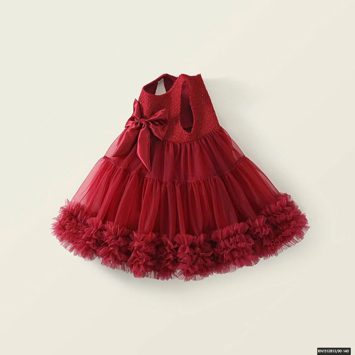 ĐẦM ĐỎ NƠ SÁT NÁCH  PREMIUM