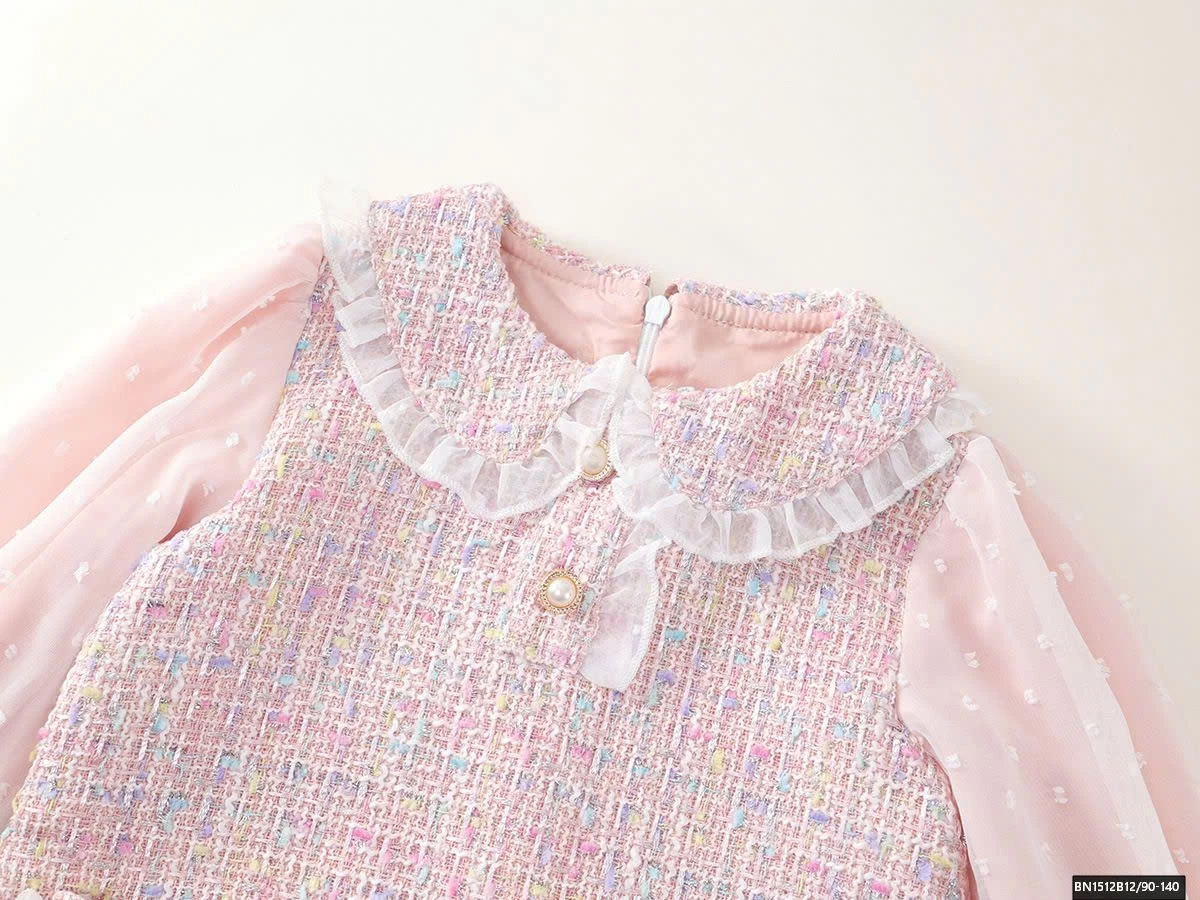 ĐẦM DẠ PHỐI VOAN HỒNG PREMIUM