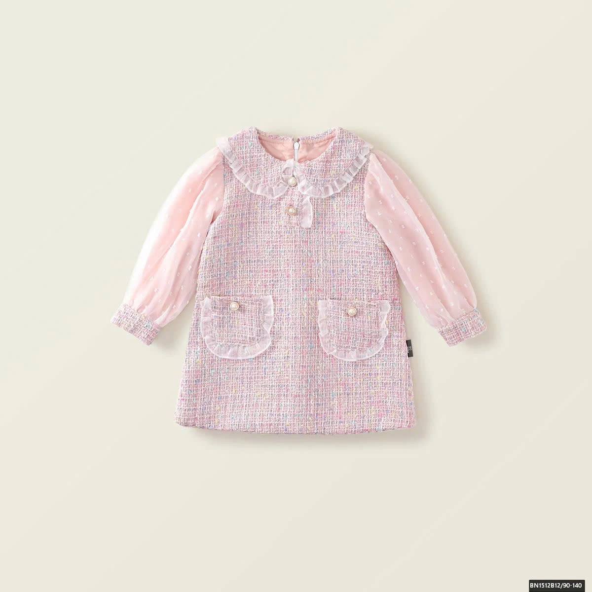 ĐẦM DẠ PHỐI VOAN HỒNG PREMIUM