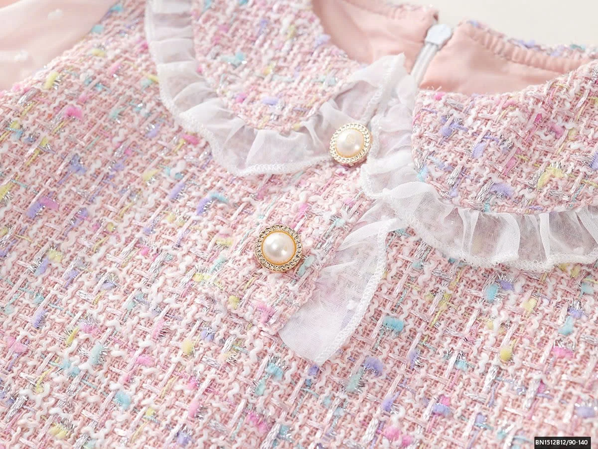 ĐẦM DẠ PHỐI VOAN HỒNG PREMIUM